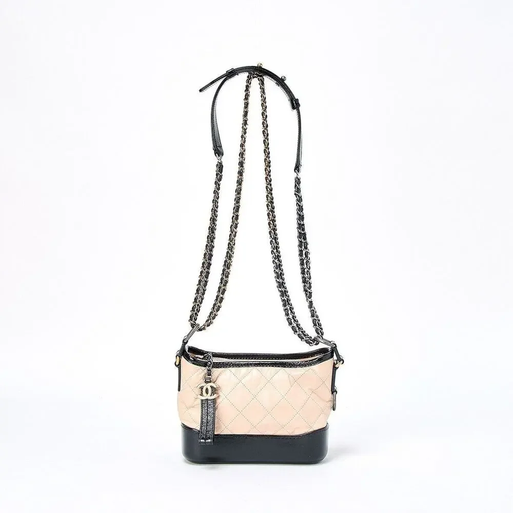 Chanel Gabriel Small 2017 Shoulder Bag Beige